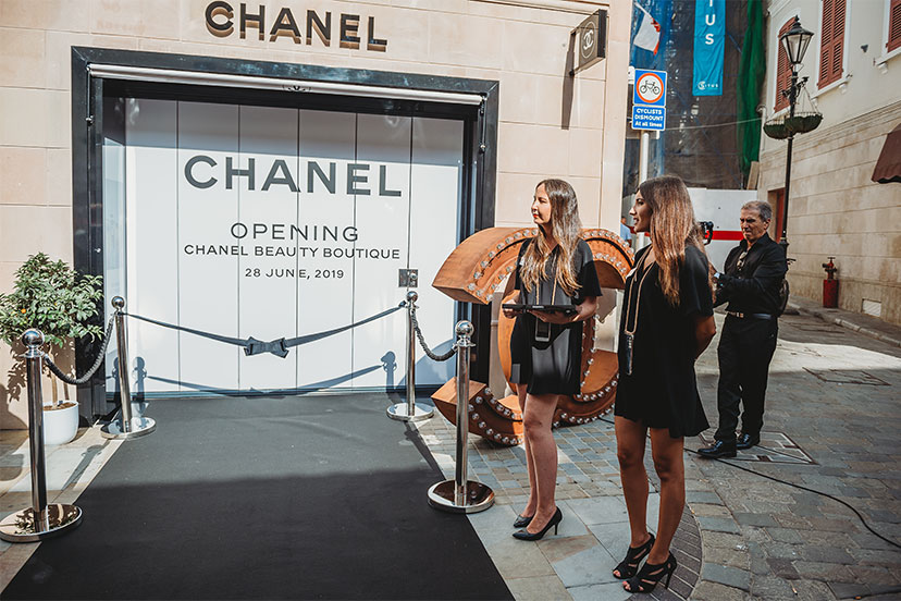 What service!!! The New Chanel Boutique Opening and Charit…